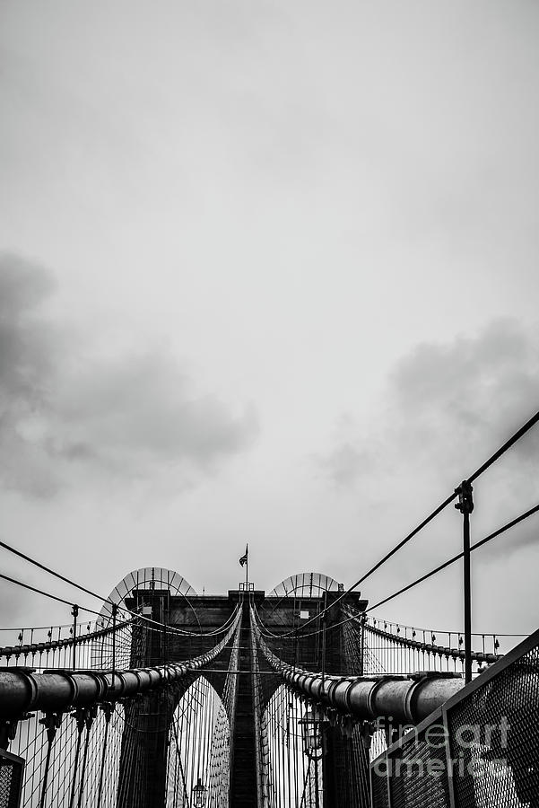 NYC Brooklyn Bridge Photograph by Edward Fielding
