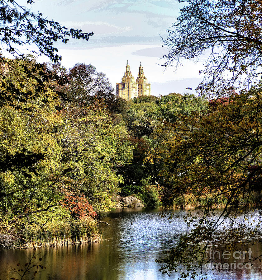 NYC Central Park Color Photograph by Chuck Kuhn - Fine Art America