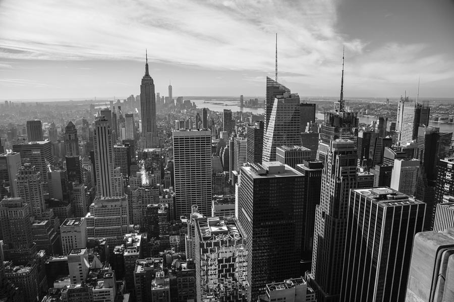 NYC from top of the Rock Photograph by John McGraw