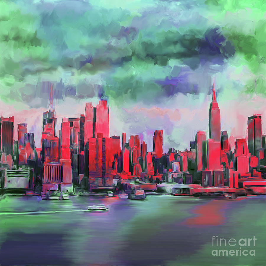 Nyc  Painting by Gull G