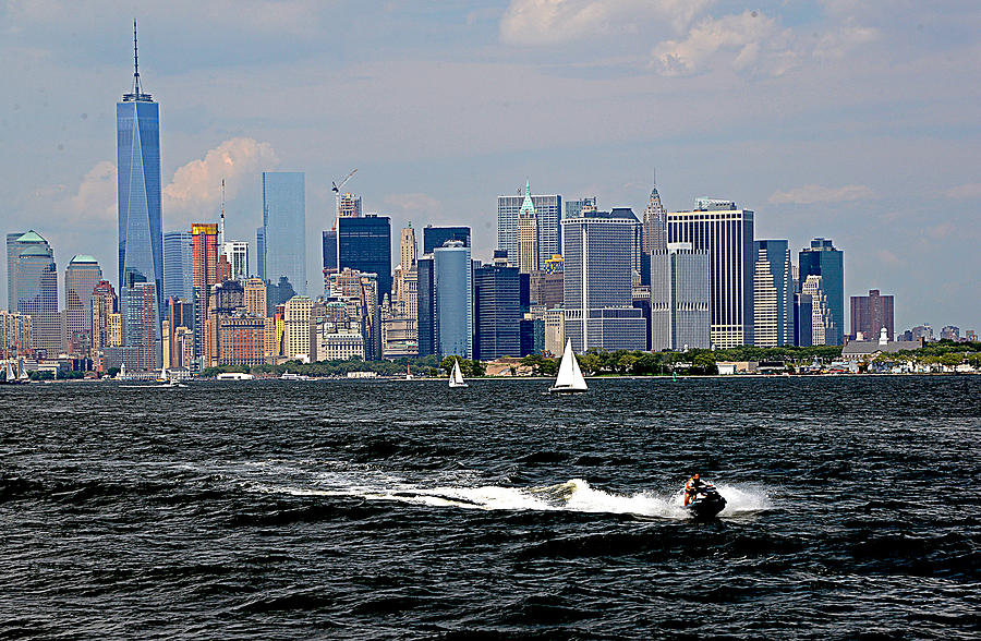 NYC Harbor Photograph by Allan Einhorn - Fine Art America