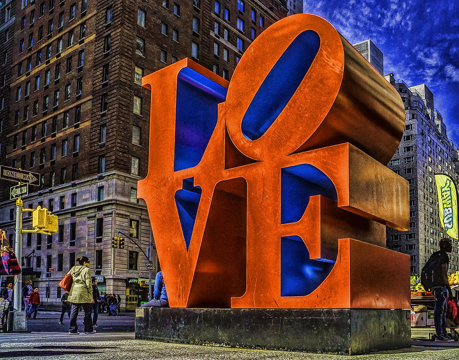 NYC Love Photograph by Nick Zelinsky Jr