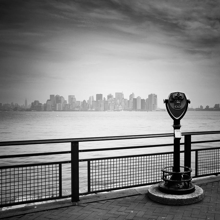 Architecture Photograph - NYC Manhattan View by Nina Papiorek