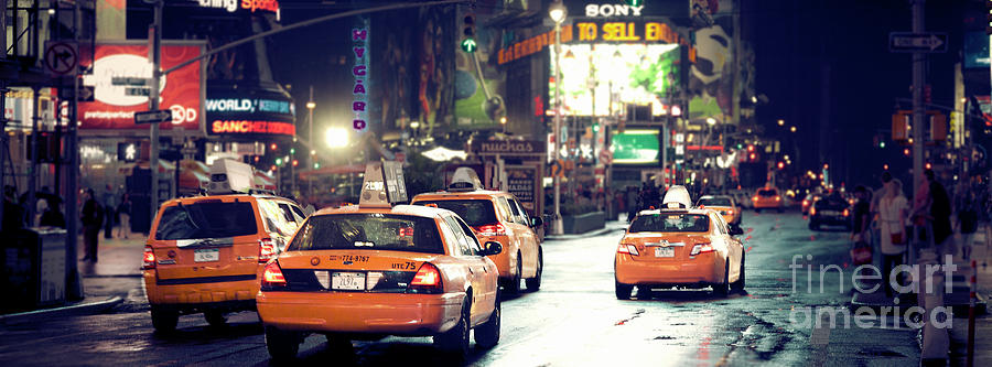 New York City Night Drive Photograph by RicharD Murphy