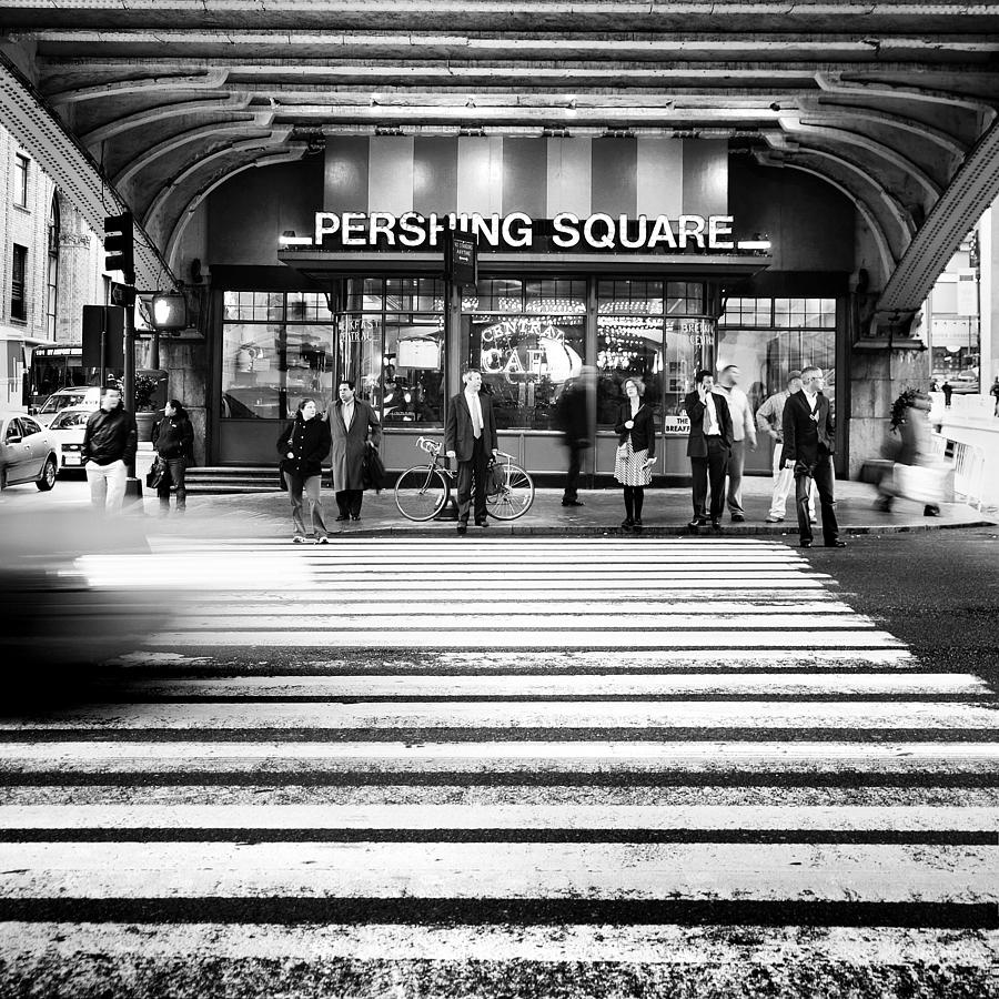 Architecture Photograph - NYC Pershing Square by Nina Papiorek