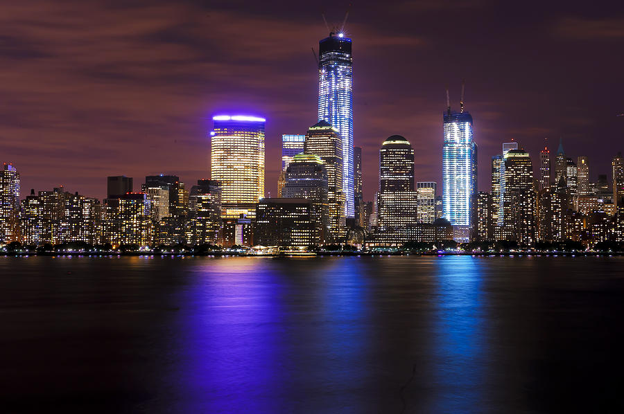 New York City Photograph - NYC Skyline and the Freedom Tower by Vicki Jauron