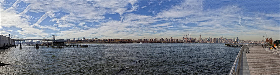 NYC Skyline from Williamsburg Photograph by Robert Ullmann