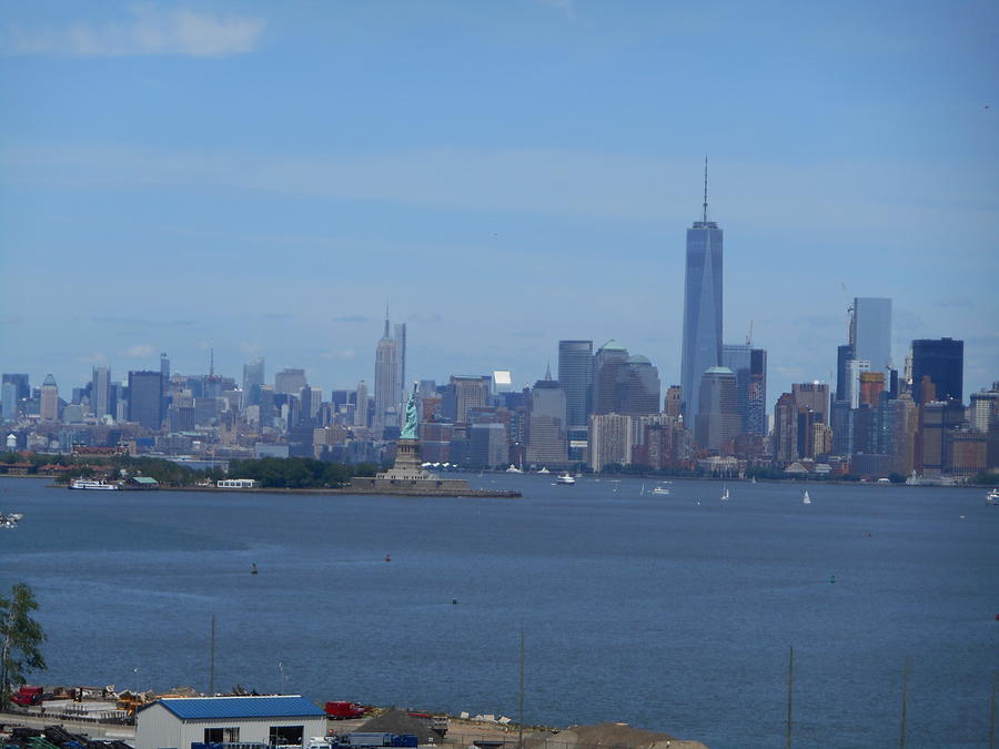 New York City Photograph - NYC Skyline by Kathleen Peck