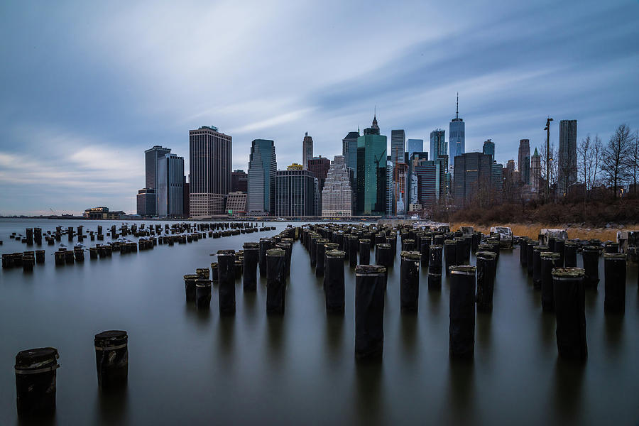 Nyc Skyline View From Brooklyn Photograph By Bob Cuthbert