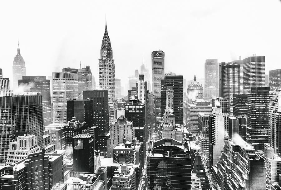 New York City Photograph - NYC Snow by Vivienne Gucwa