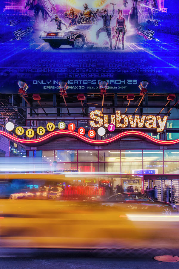 NYC Subway Stations Photograph by Susan Candelario