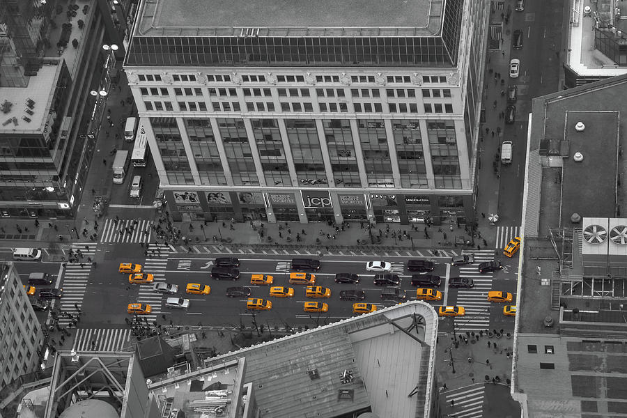 NYC Taxis Everywhere by Clint Buhler NYC Taxis Everywhere by Clint Buhler