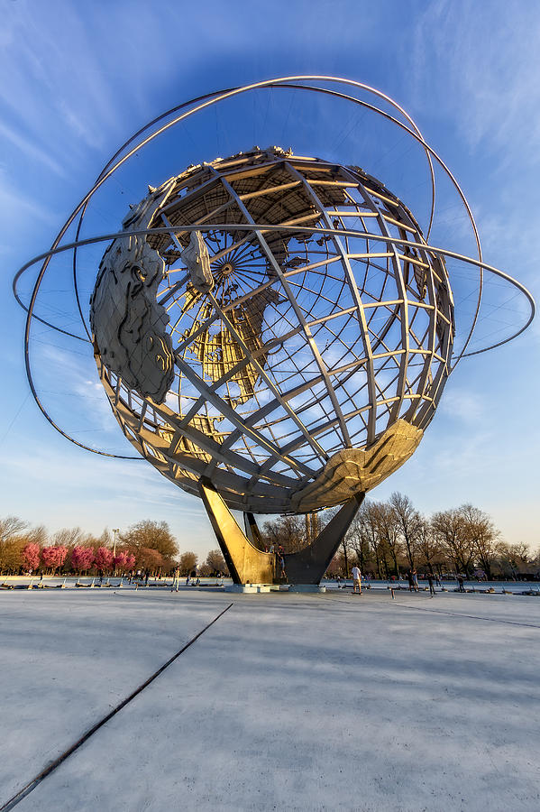 NYC Unisphere - Earth Day Photograph by Susan Candelario