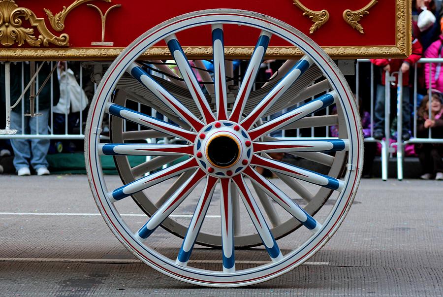 NYC Wagon Wheel Photograph by Michiale Schneider