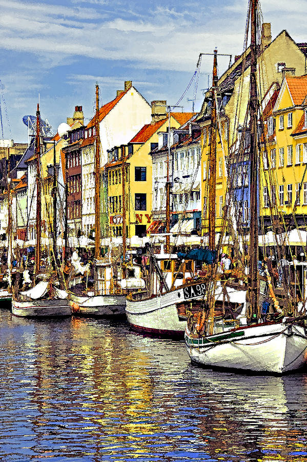 Nyhavn Photograph by Dennis Cox