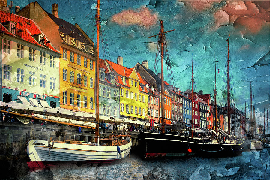 Nyhavn Harbor-Copenhagen Photograph by Anna Yanev - Fine Art America