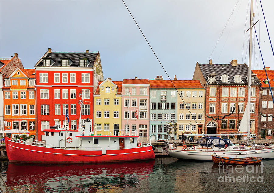 Nyhavn in Copenhagen Denmark Photograph by Sophie McAulay