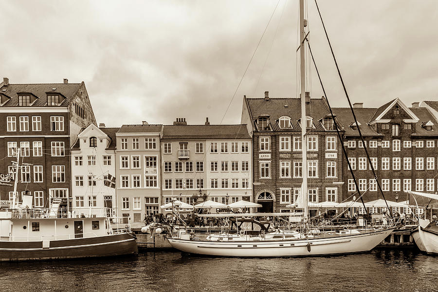 Nyhavn - New Harbor Photograph by W Chris Fooshee