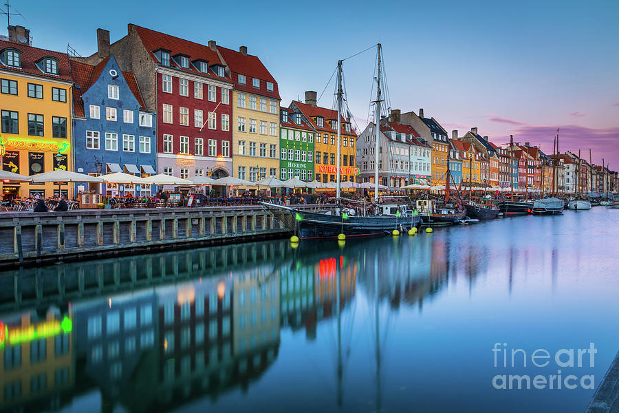 Nyhavn Reflections Photograph by Inge Johnsson