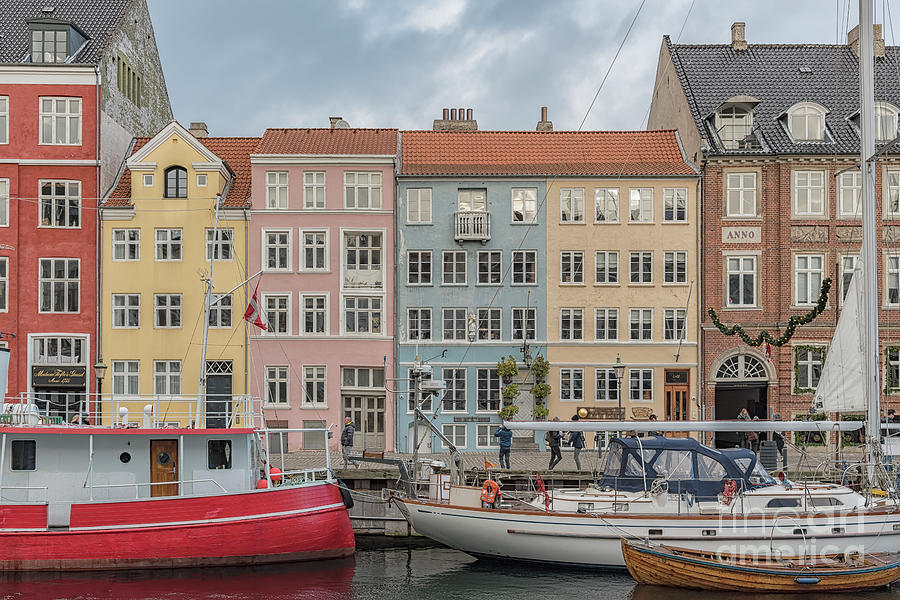 Nyhavn Waterfront in Copenhagen Photograph by Antony McAulay