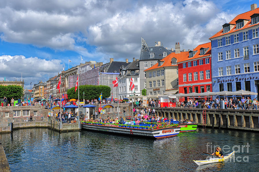 Nyhavn Waterfront in Copenhagen, Denmark Photograph by Ivan Batinic