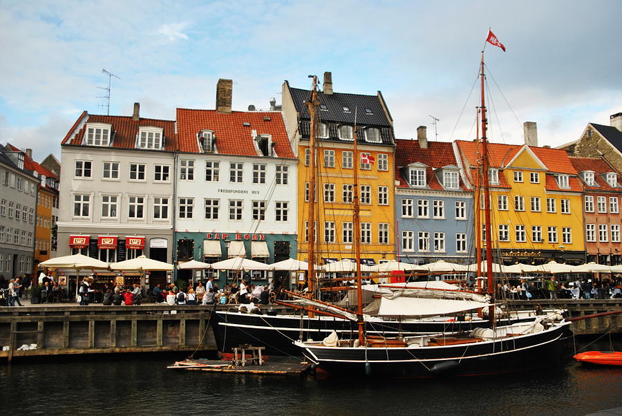 Nyhavn Waterfront Photograph by Jacqueline M Lewis