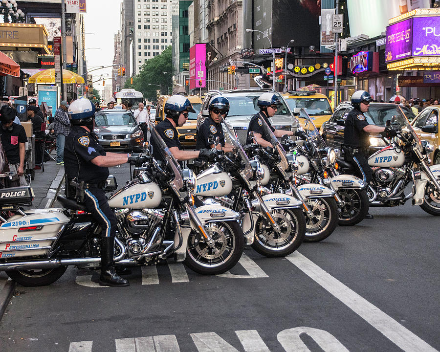 Nypd Photograph by Richard Ward | Fine Art America