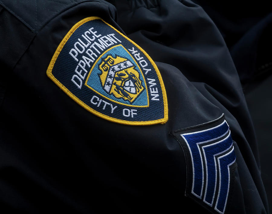 NYPD Shoulder Patch Photograph by Robert Ullmann