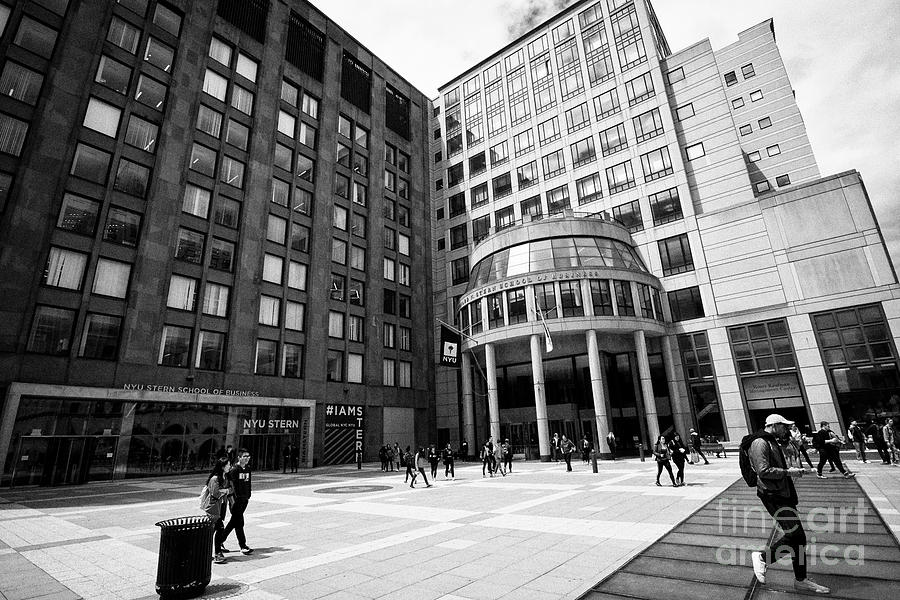 City Photograph - nyu stern school of business New York City USA by Joe Fox