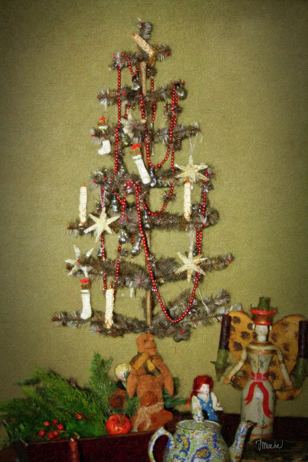 Christmas Digital Art - O Christmas Tree by Teresa Mucha