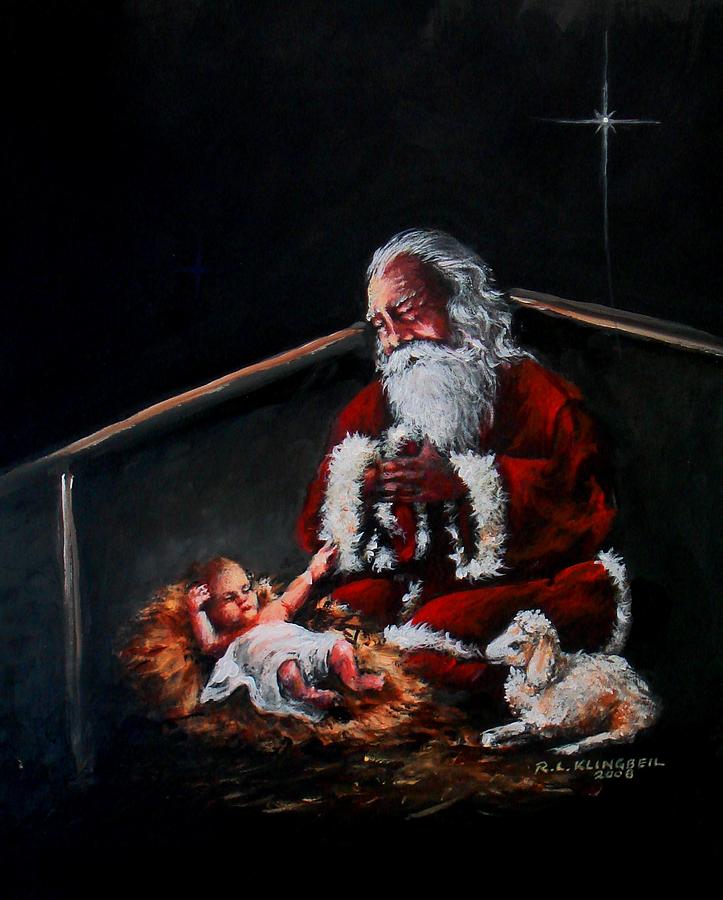 O Holy Night Painting by Richard Klingbeil - Fine Art America