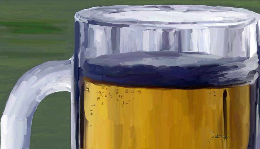 O Stein Of Ale Painting by Deb Rosier