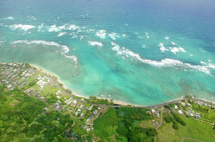 Oahu from Above Photograph by Mandy Wiltse