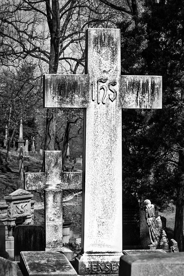 Oak Hill Cemetery Crosses #2 Photograph by Stuart Litoff