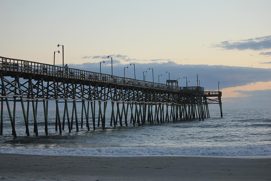 Oak Island Pier 2012 Photograph by Jennifer Westlake Fine Art America