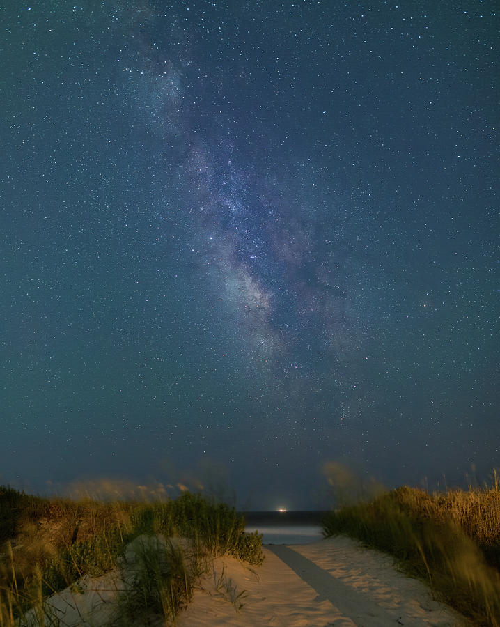 Oak ISland Stars Photograph by Nick Noble