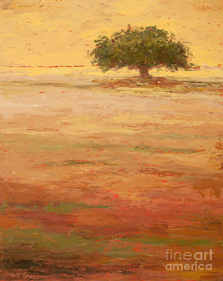 Oak View Painting by Glenda Cason