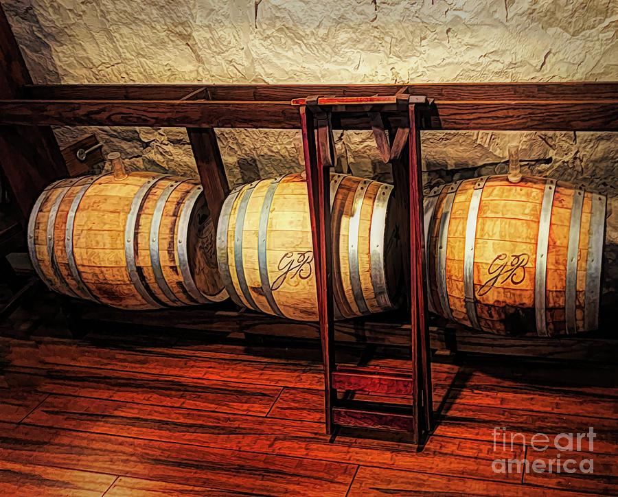Oaken Barrels Photograph by Luther Fine Art