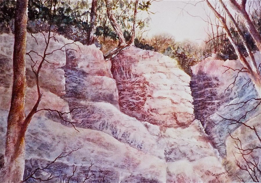 Oakfield Ridge Painting by Carolyn Rosenberger