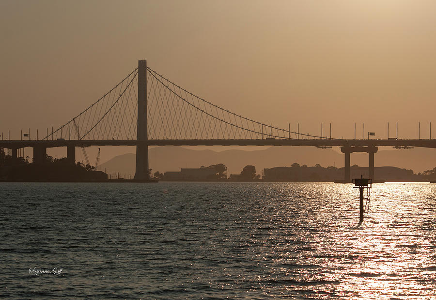 Oakland Bay Bridge Photograph by Suzanne Gaff