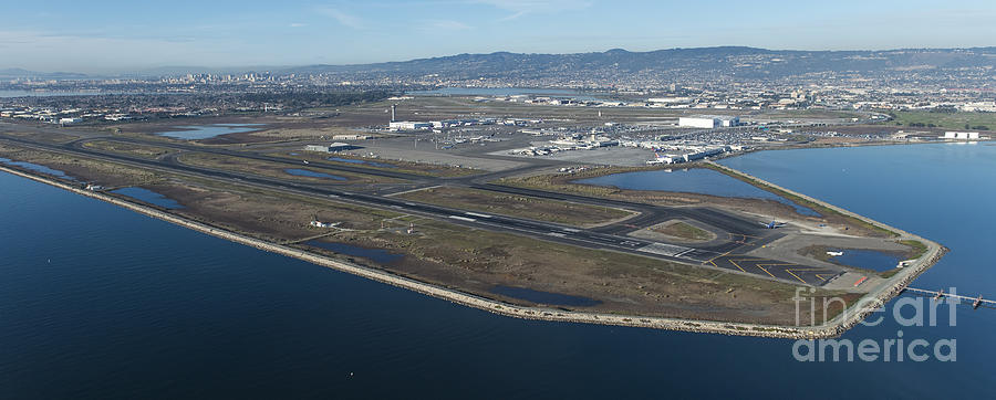 Oakland International Airport Photograph by David Oppenheimer