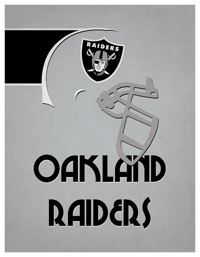 Oakland Raiders Greeting Card by Joe Hamilton