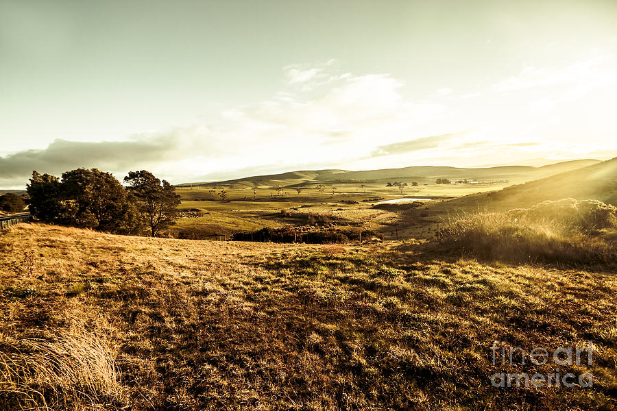 Oatlands rolling hills Photograph by Jorgo Photography
