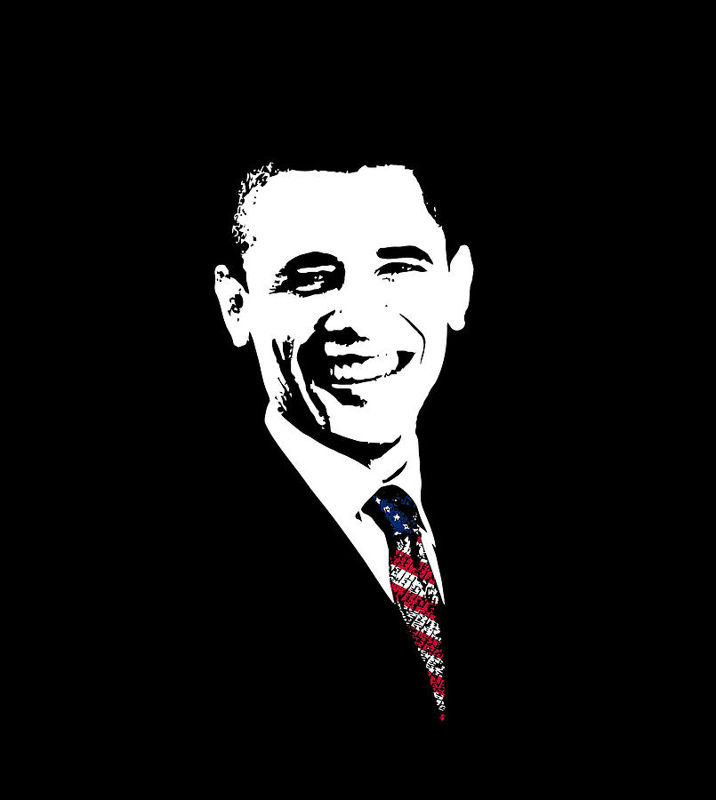 Barack Obama Digital Art - Obama Graphic by War Is Hell Store