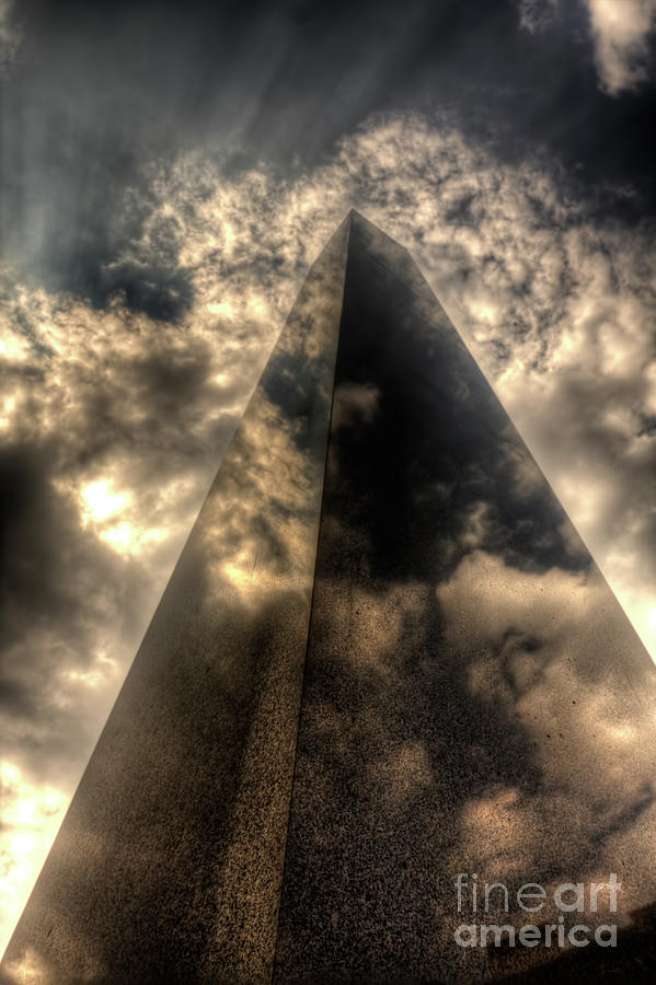 Obelisk Prague Photograph by Joerg Lingnau