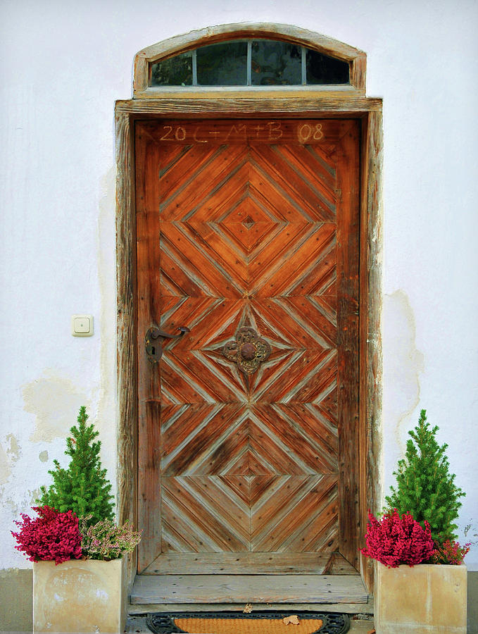 Germany Photograph - Oberammergau Door by Curt Rush