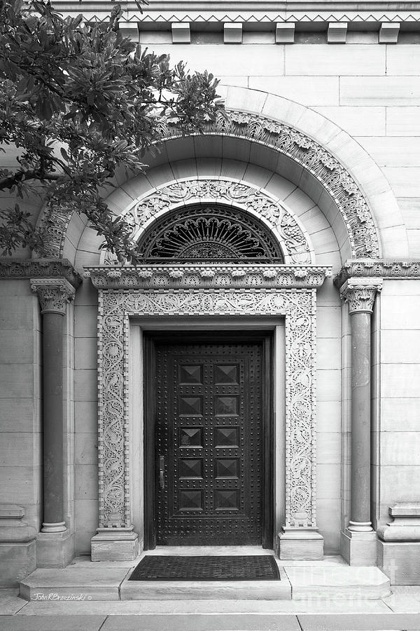 Oberlin College Cox Administration Building Doorway Photograph by University Icons