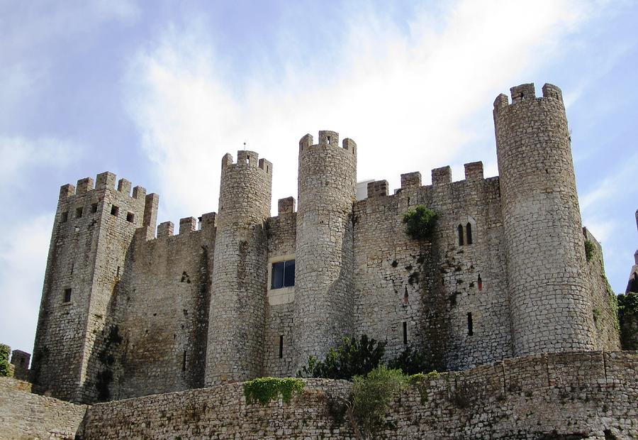 Obidos Castle III Portugal Photograph by John Shiron