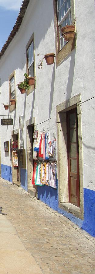 Obidos Street II Portugal Photograph by John Shiron