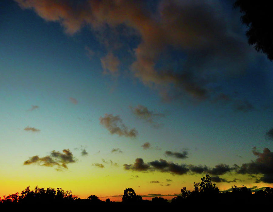 Oblique Sunset Photograph by Mark Blauhoefer